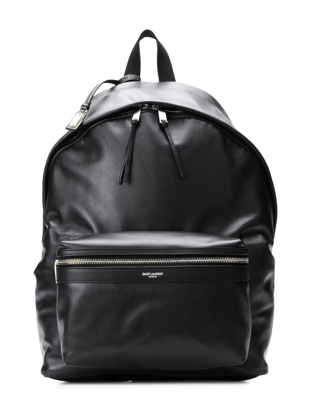 leather look backpack