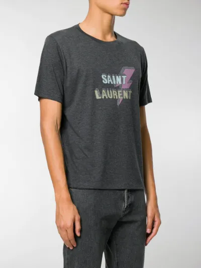 saint laurent lightning t shirt