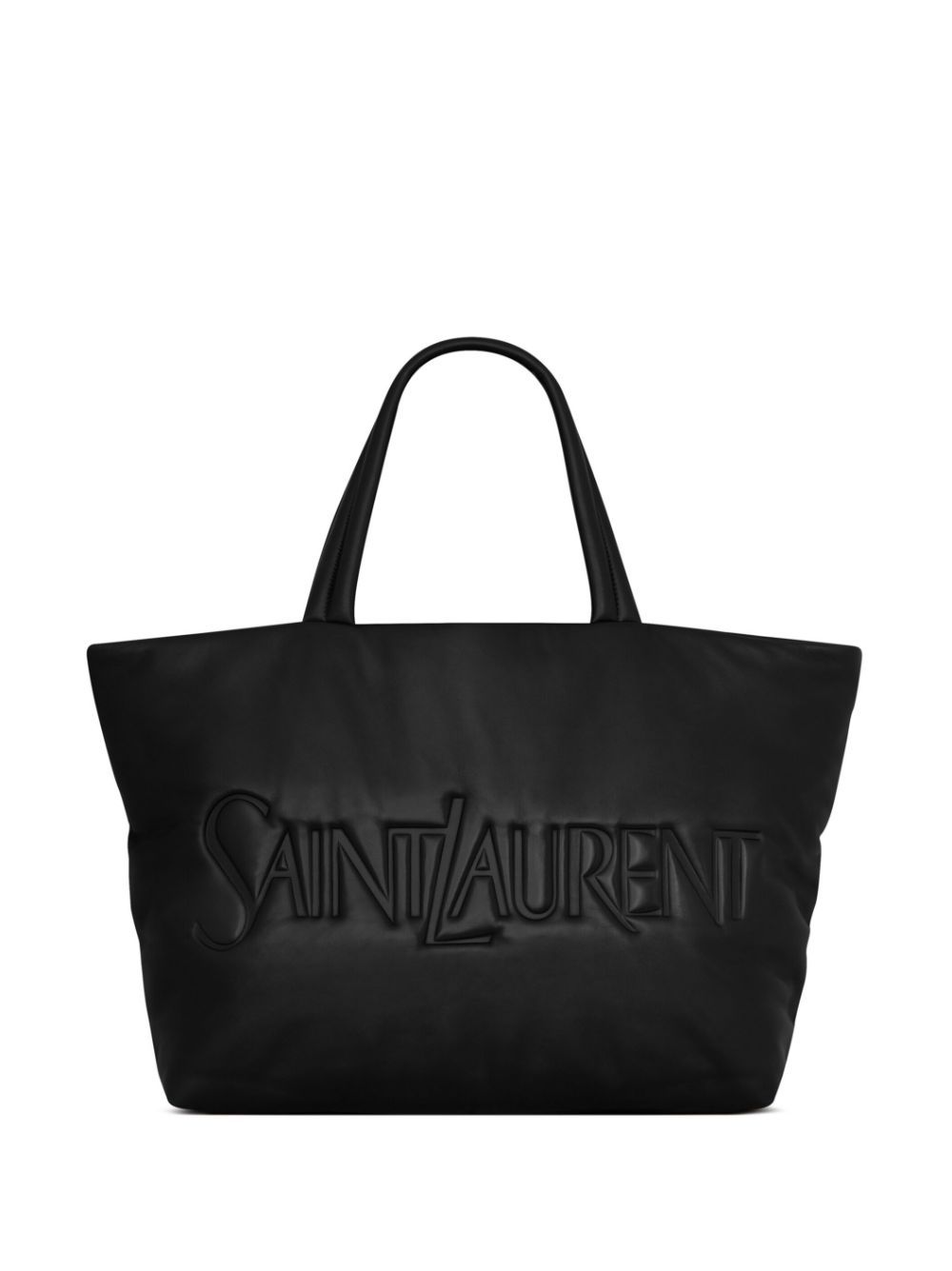 Saint Laurent logo-debossed leather tote bag | Eraldo.com SI