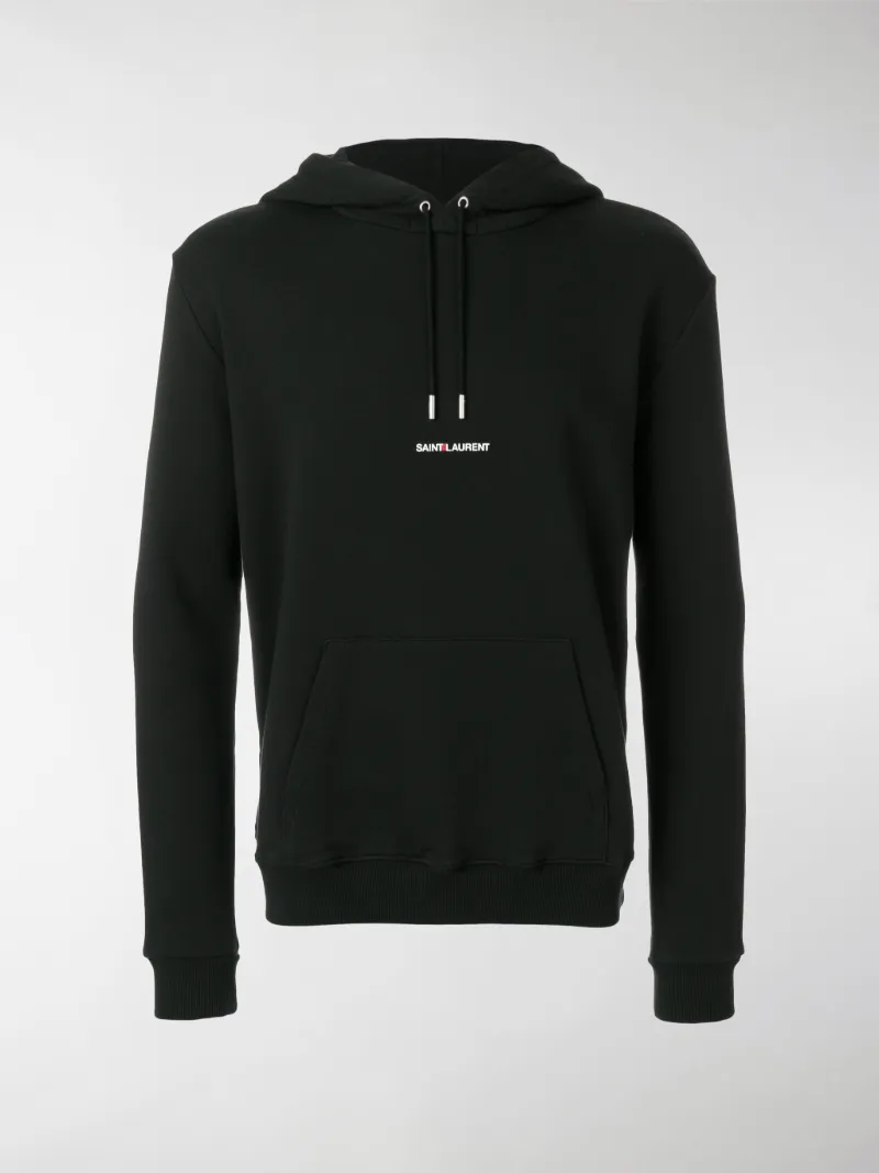 saint laurent hoodie black