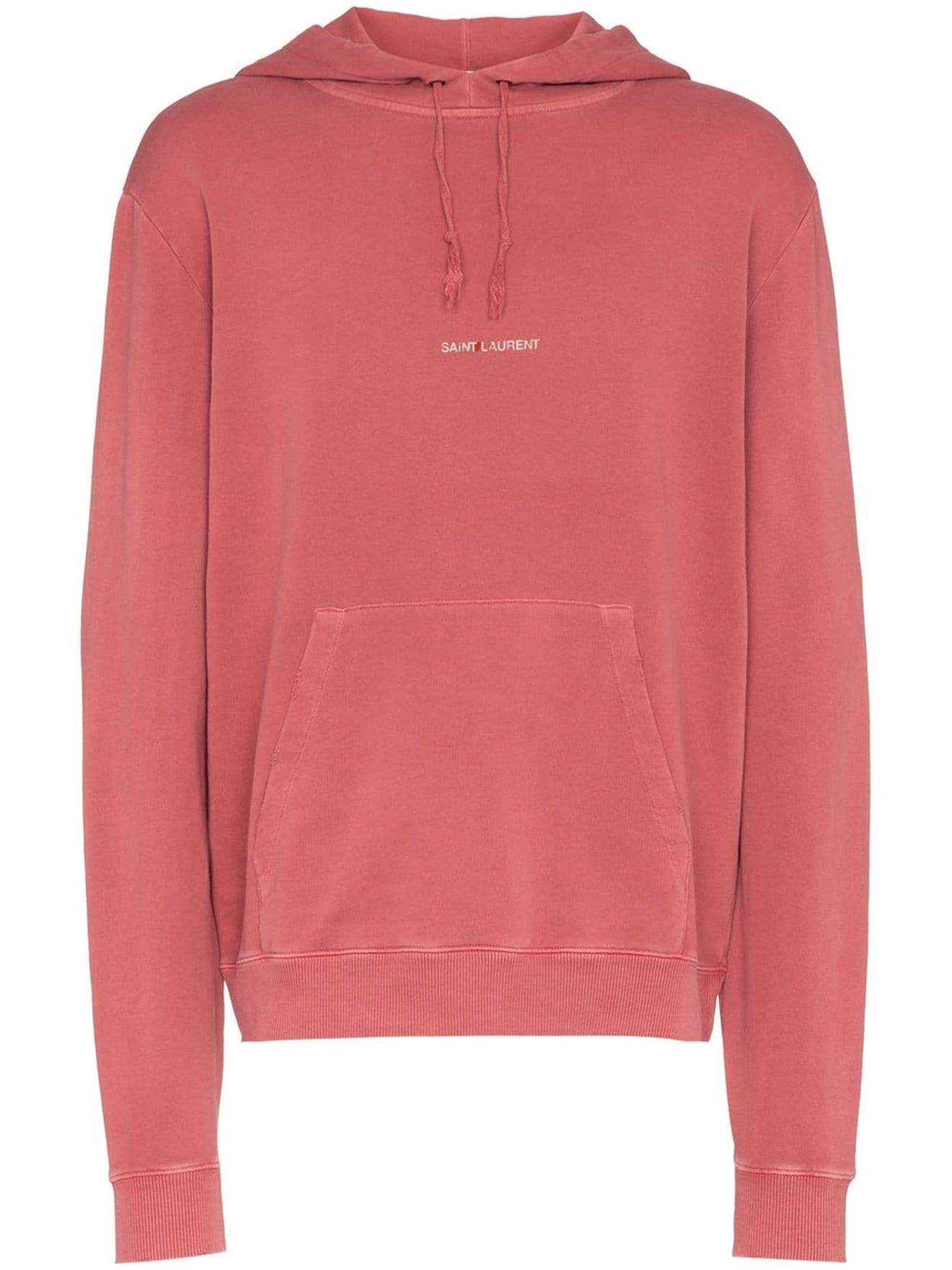 pink saint laurent hoodie