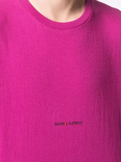 saint laurent logo tee
