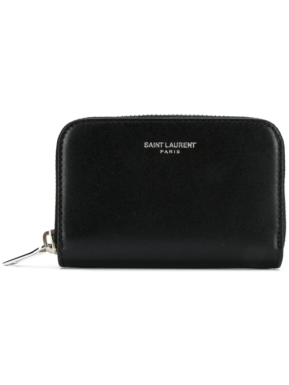 saint laurent zip wallet