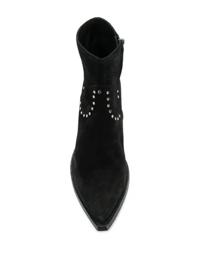 stud detail ankle boots