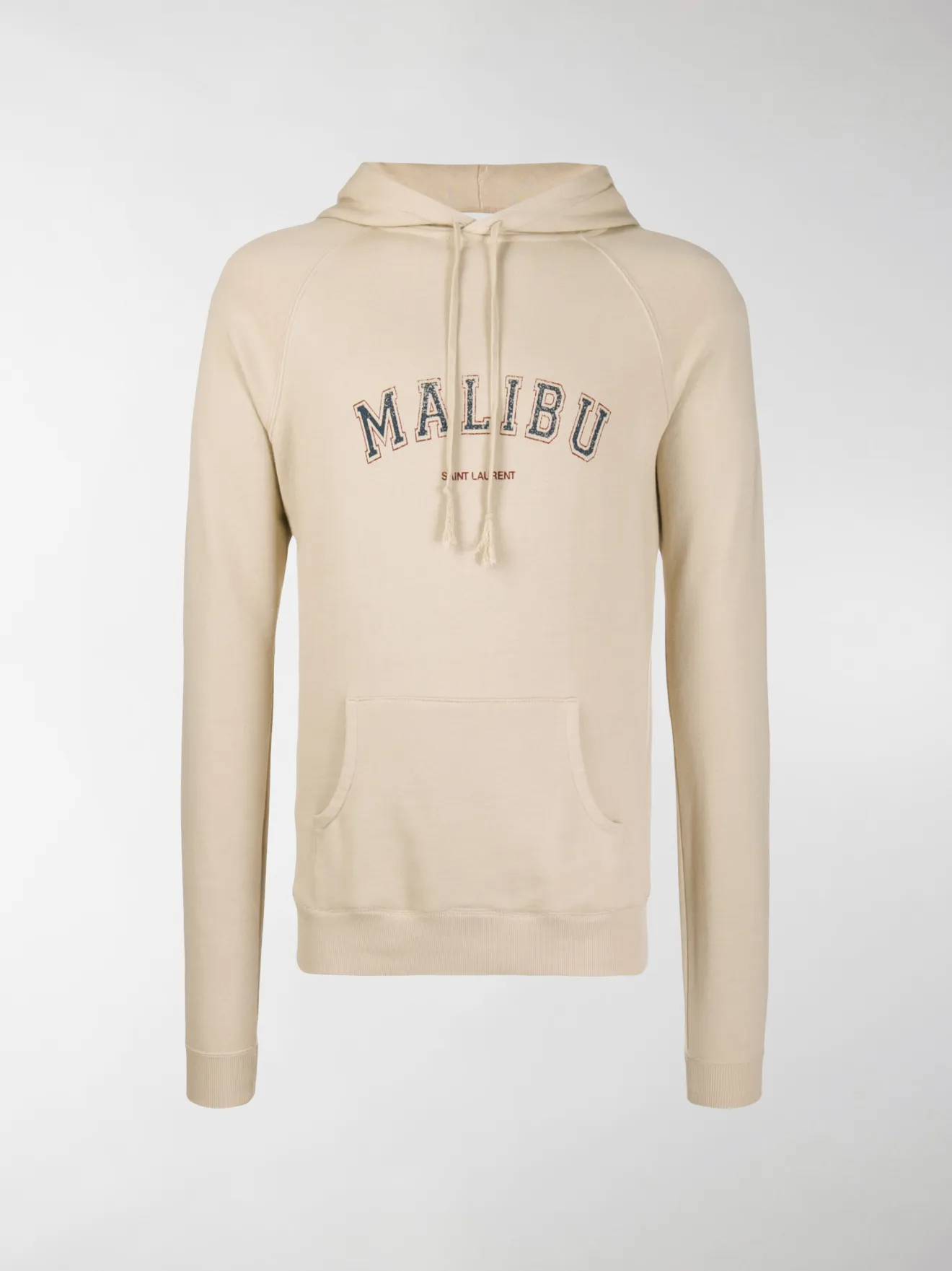 saint laurent box logo hoodie