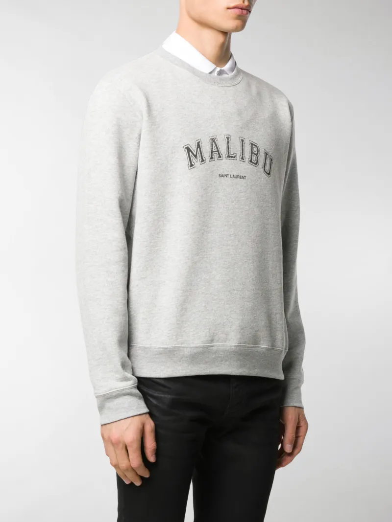malibu saint laurent sweatshirt