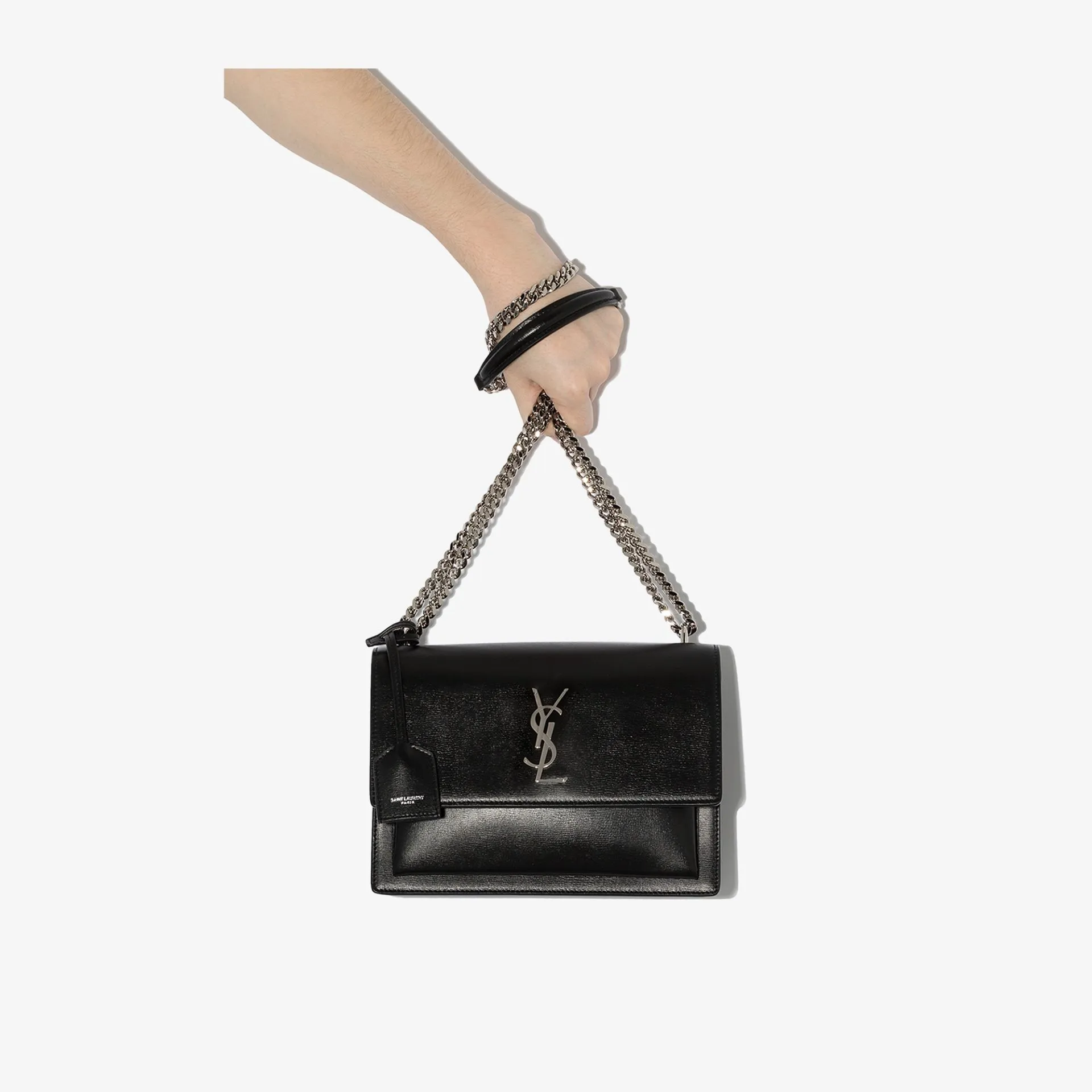ysl mini sunset shoulder bag