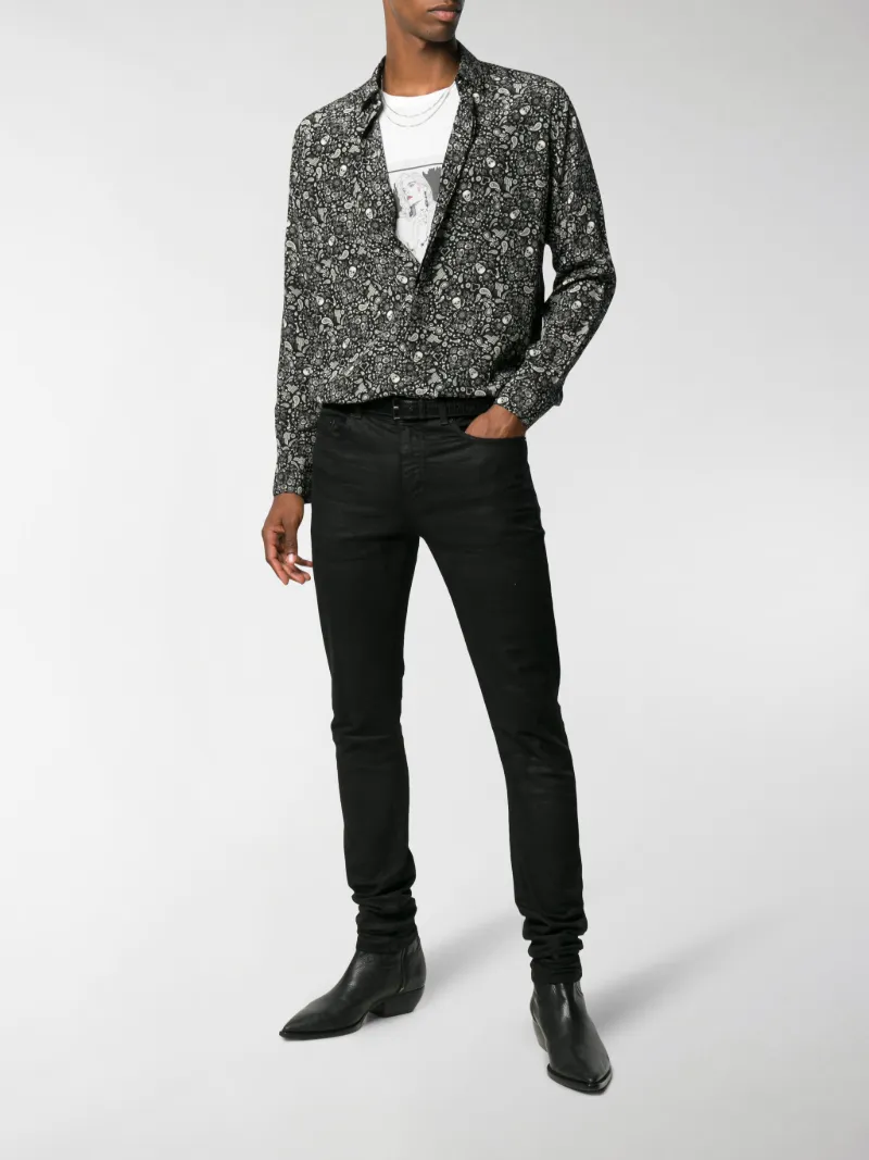 saint laurent mexican shirt