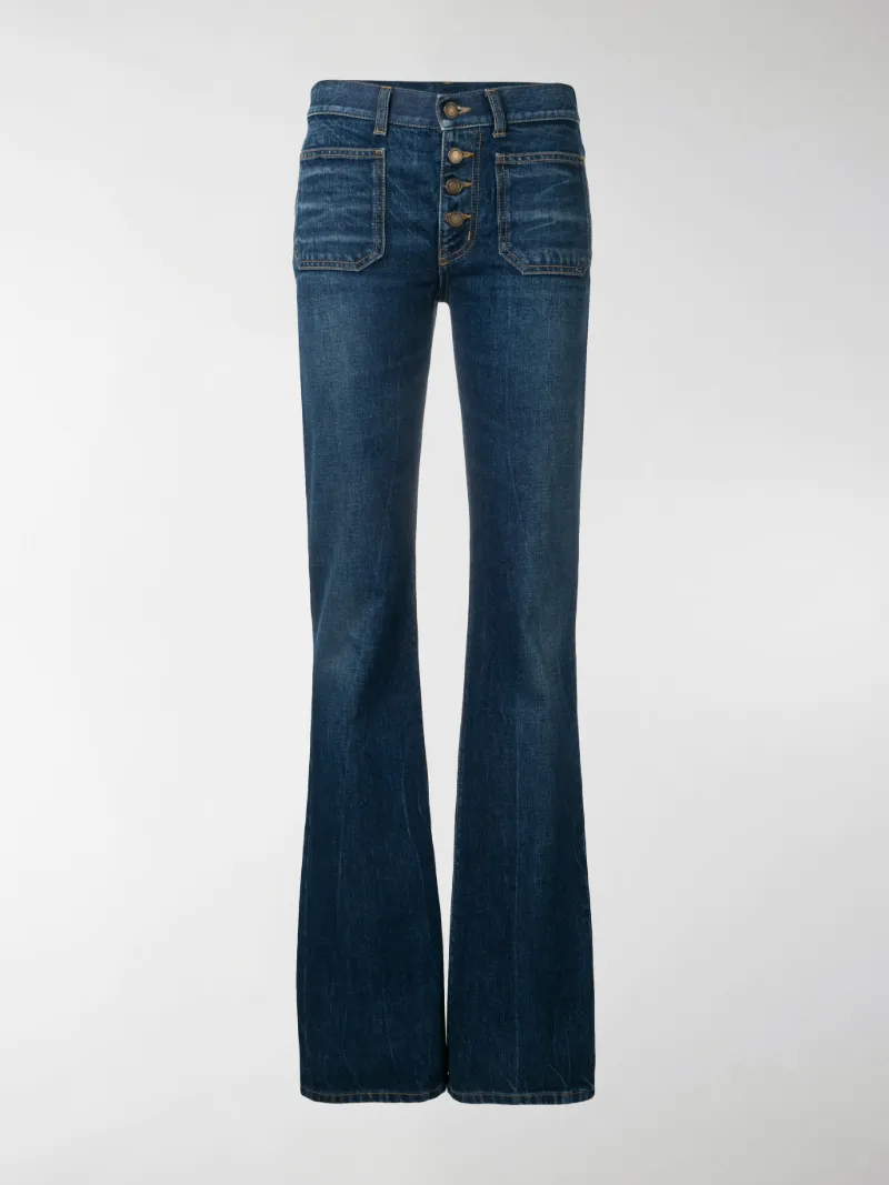 saint laurent bootcut jeans