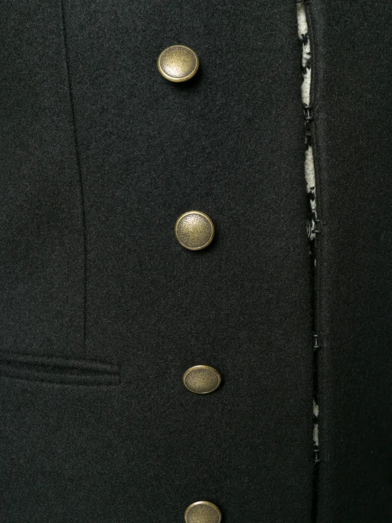 saint laurent military coat