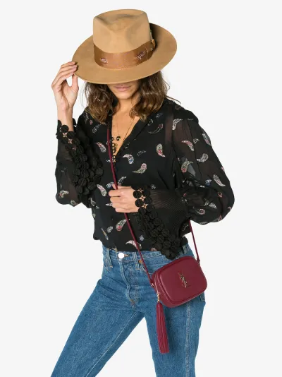 ysl mini blogger bag