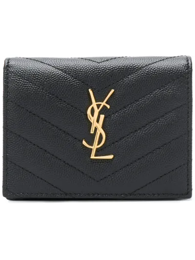 saint laurent monogram card case