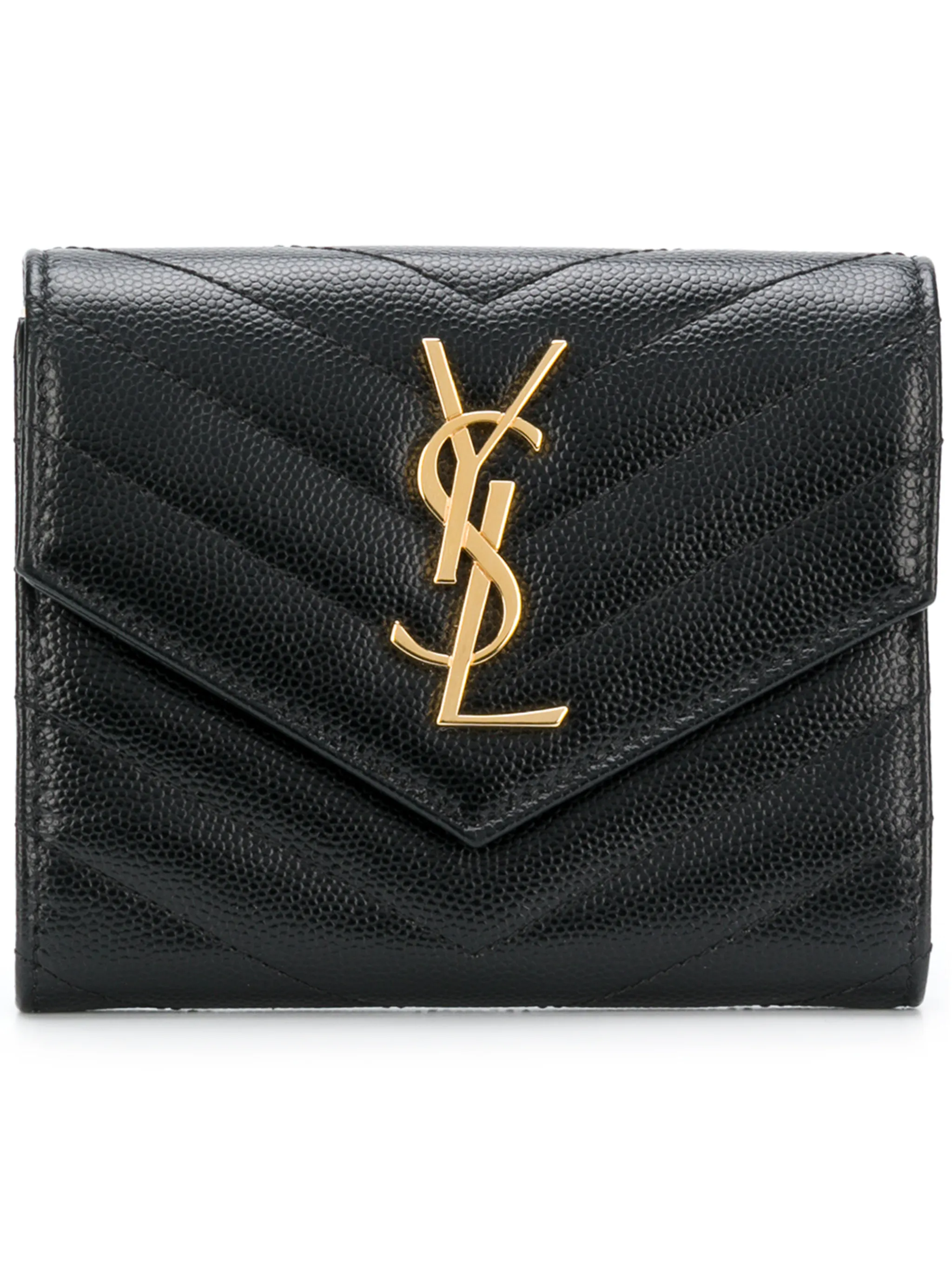 Saint Laurent Monogram compact tri-fold wallet | Eraldo.com GR