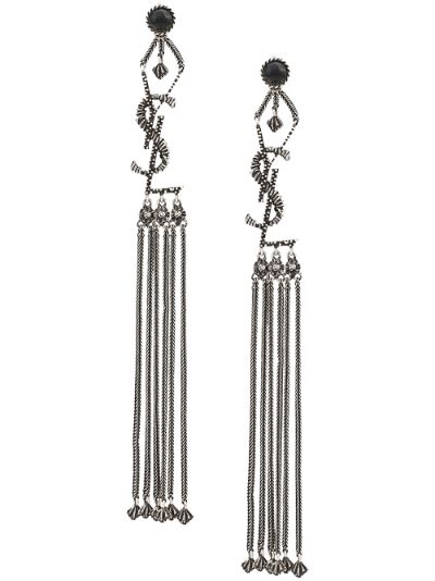 Saint laurent clearance tassel earrings