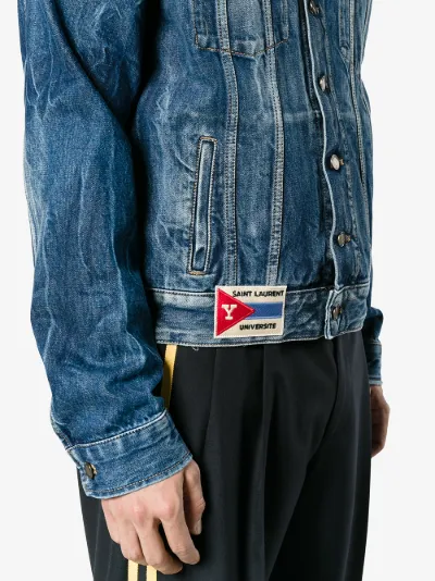 yves saint laurent denim jacket