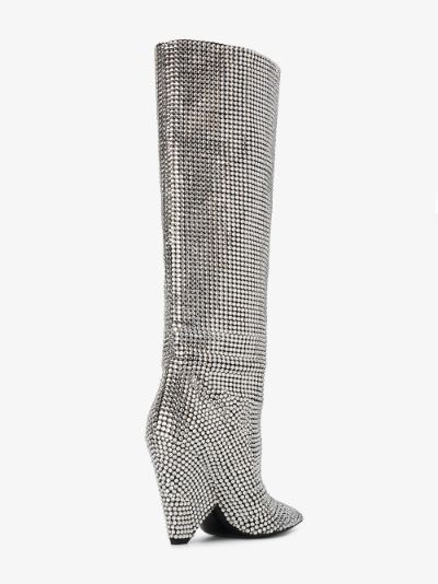 ysl niki crystal boots