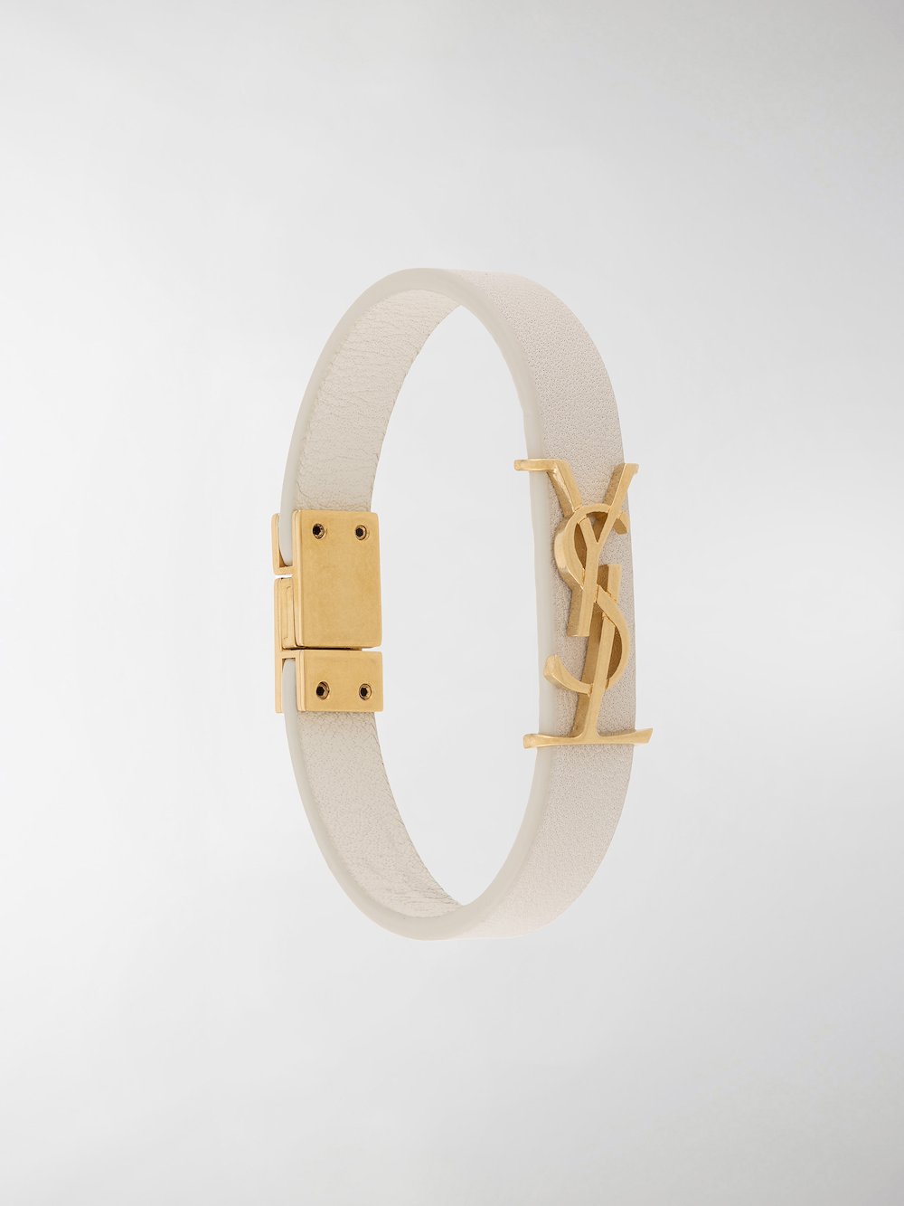 saint laurent opyum charm bracelet in gold brass