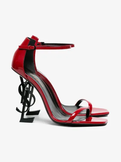 ysl opyum sandals red