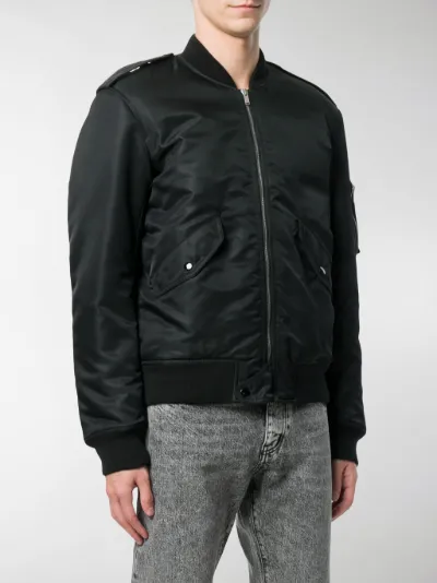 saint laurent flight jacket