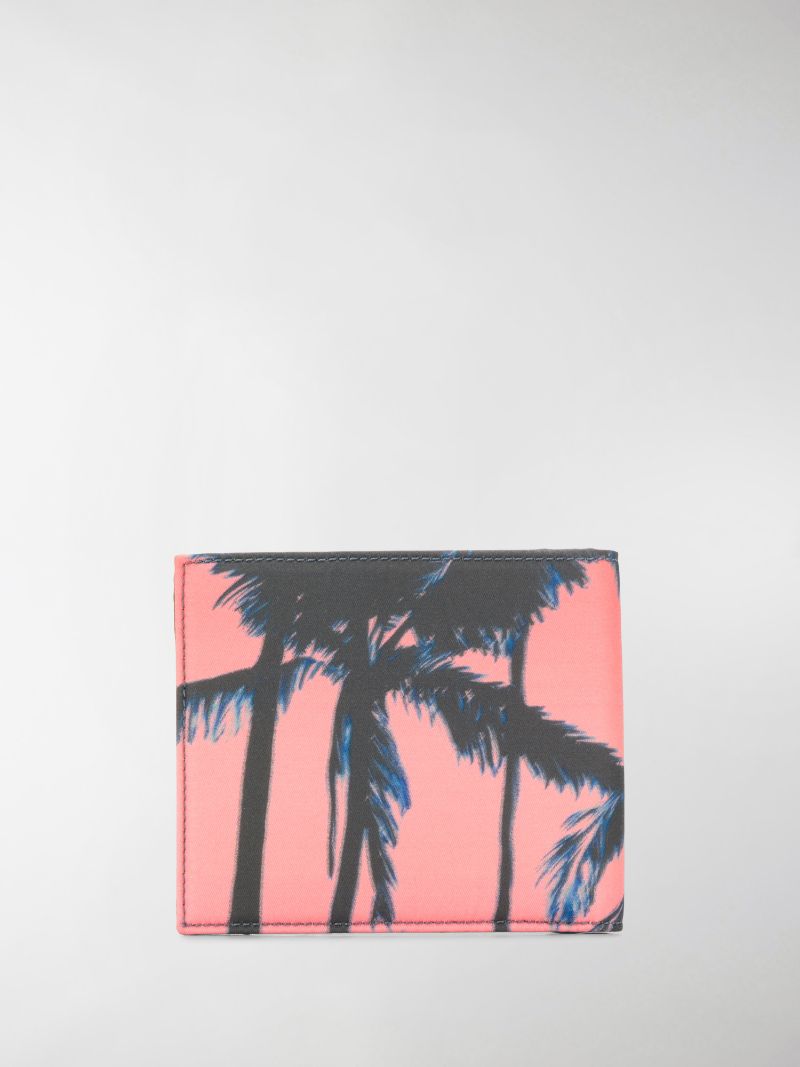 saint laurent palm tree wallet