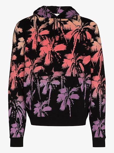 saint laurent palm tree hoodie