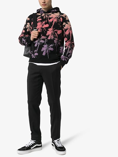 saint laurent palm tree hoodie