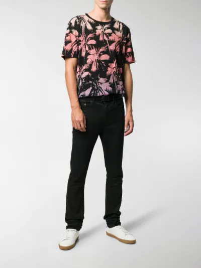 saint laurent palm tree shirt