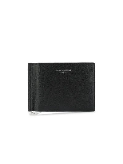 Portafoglio con fermasoldi | Saint Laurent | Eraldo.com