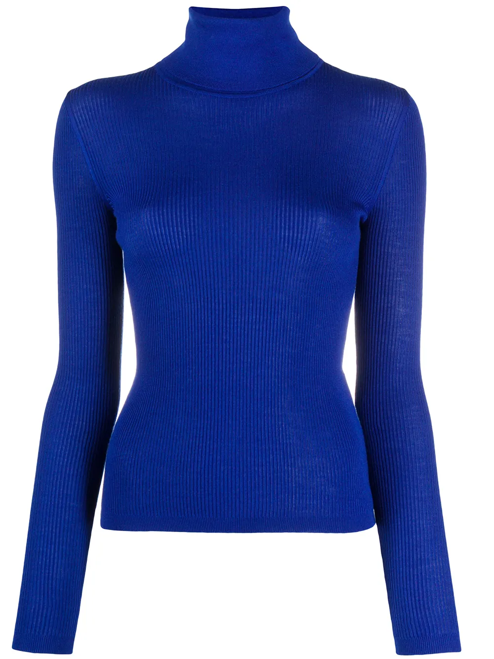 ribbed roll neck