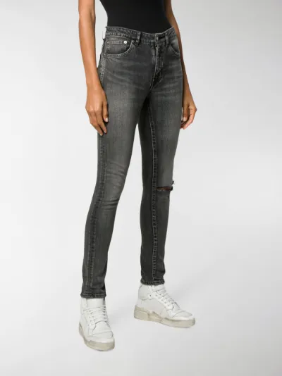 ysl ripped jeans
