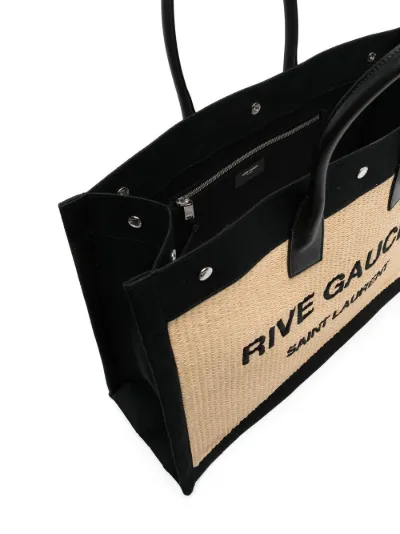 saint laurent straw tote