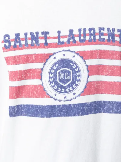 saint laurent university t shirt