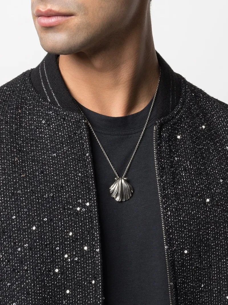 ysl shell necklace