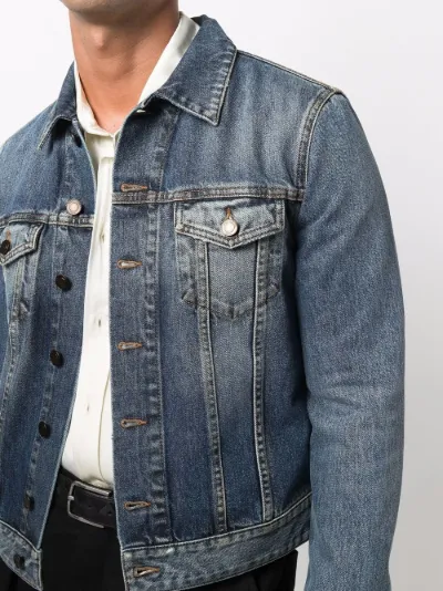cut denim jacket