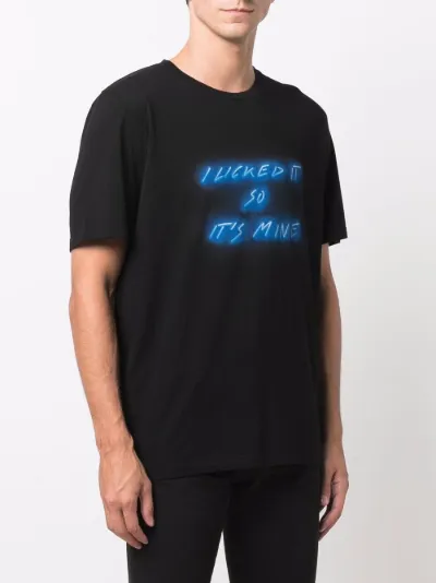 ysl slogan t shirt