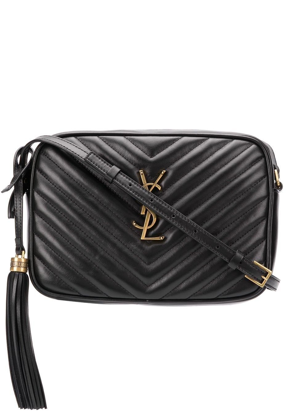 saint laurent small lou monogram cross body bag