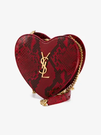 ysl heart chain bag