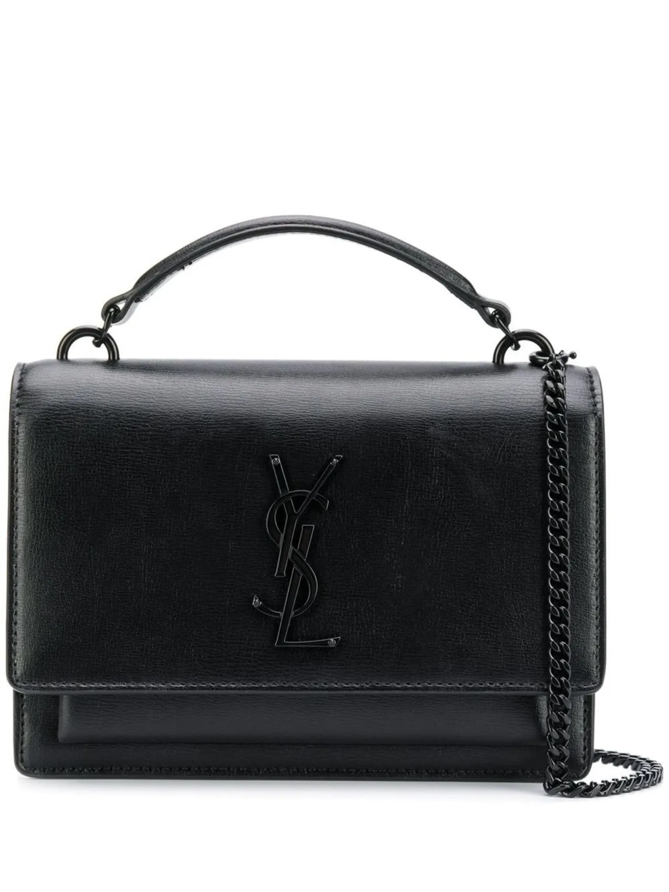 ysl black sunset bag