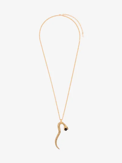 saint laurent snake necklace