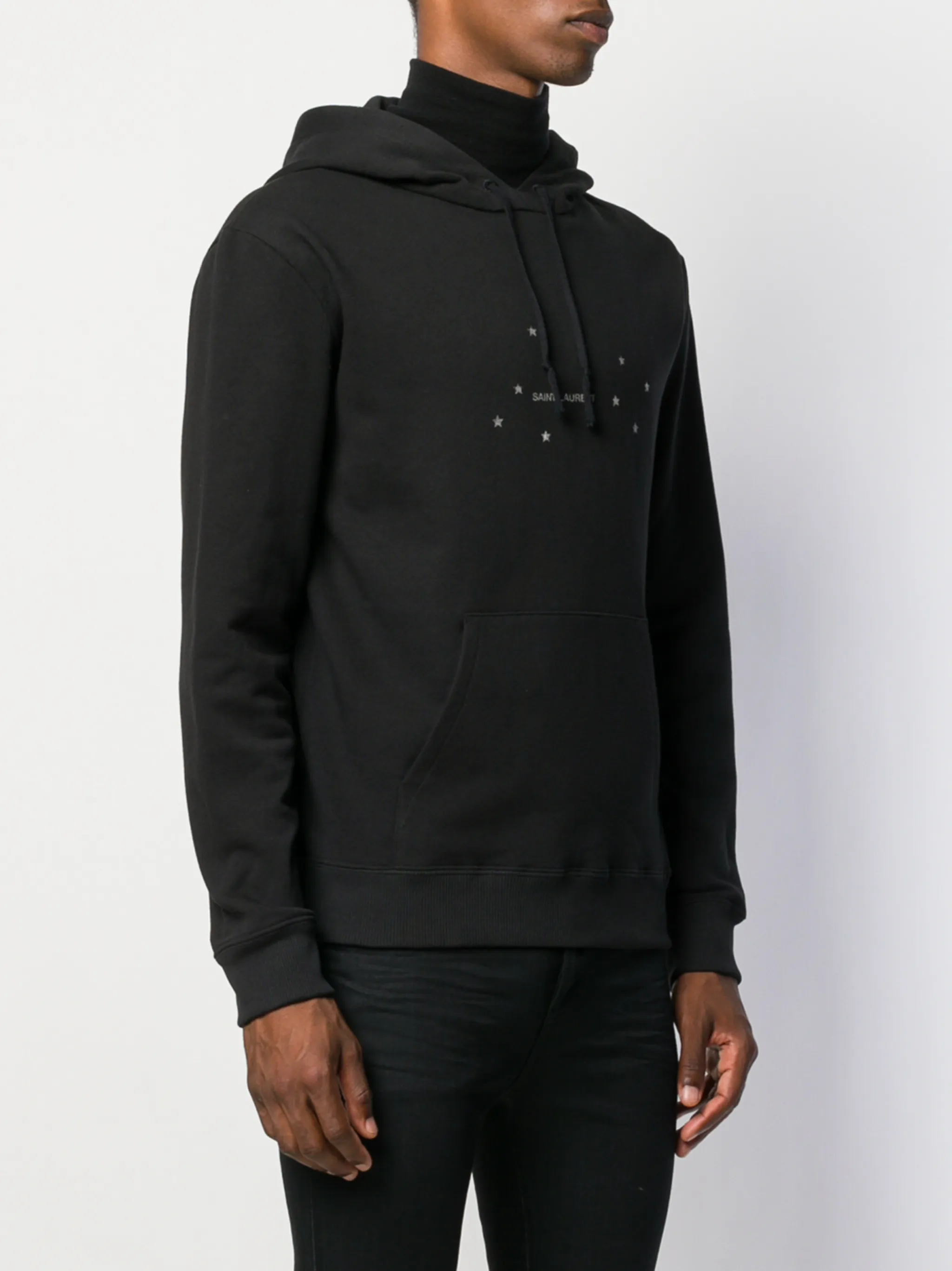 Saint Laurent star logo hoodie | Eraldo.com US