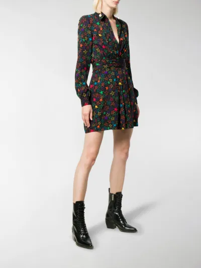 saint laurent star dress