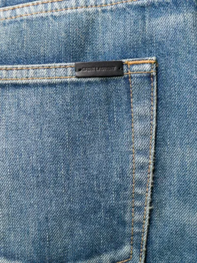 saint laurent straight leg jeans