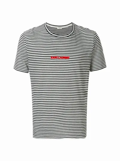 Saint laurent cheap striped t shirt