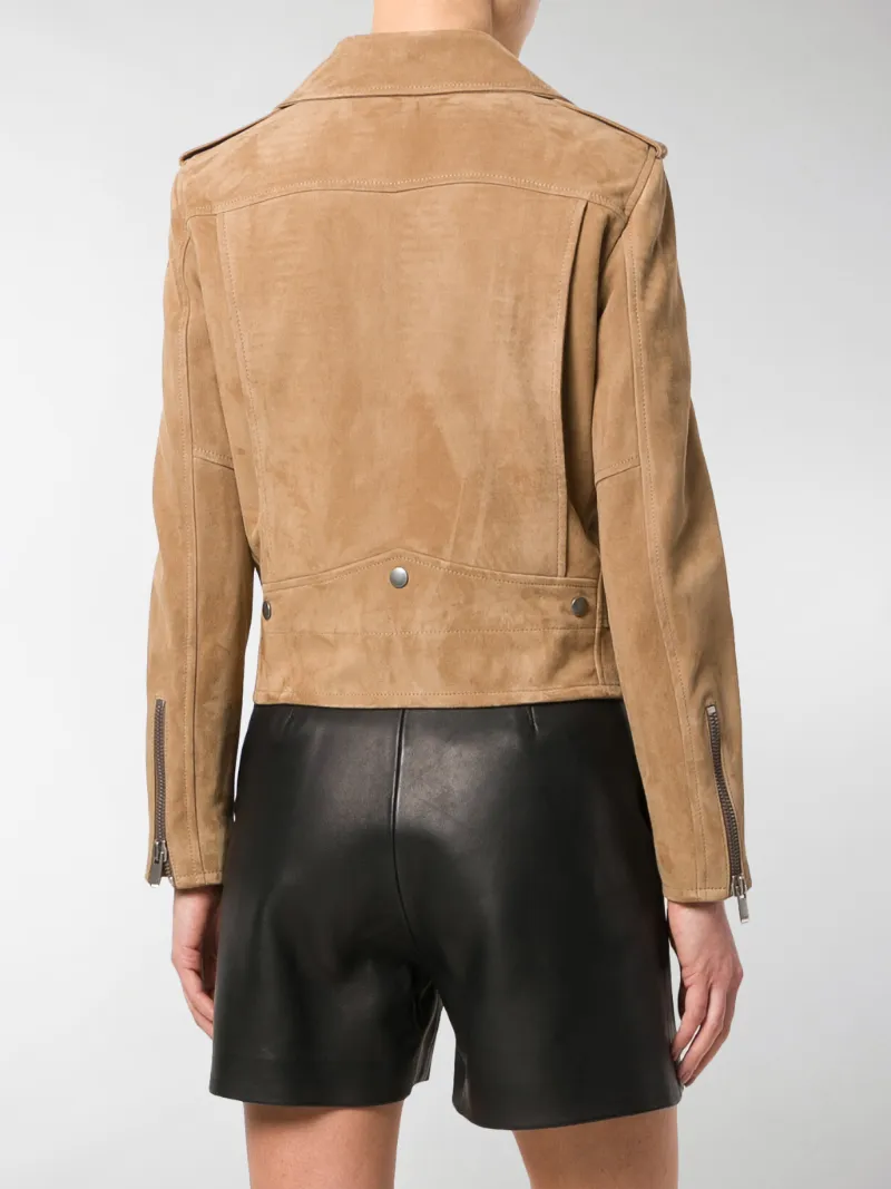 suede jacket saint laurent