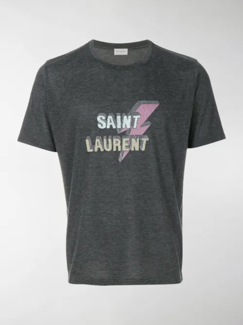 Saint Laurent - T-shirt con logo