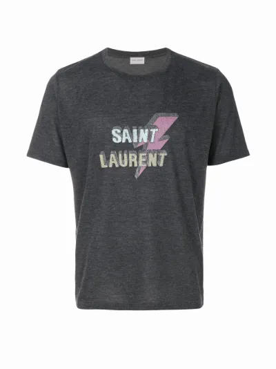t shirt saint laurent fulmine