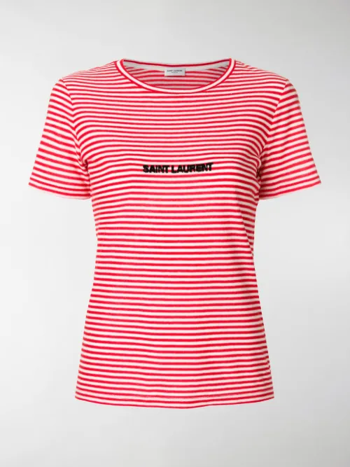 Saint Laurent - T-shirt con logo