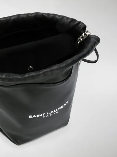 saint laurent teddy bucket bag