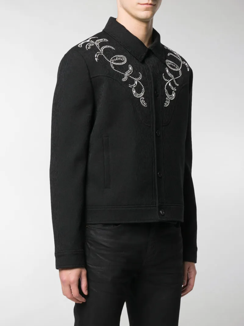 western print jacket