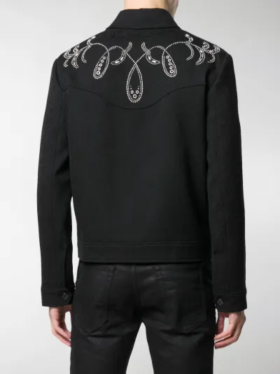 western print jacket